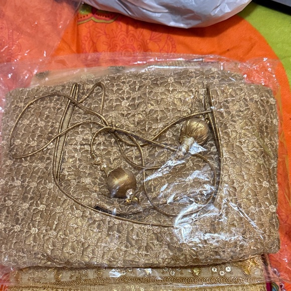 Radiant Yellow and Gold A-Line Lehenga - Picture 8 of 12